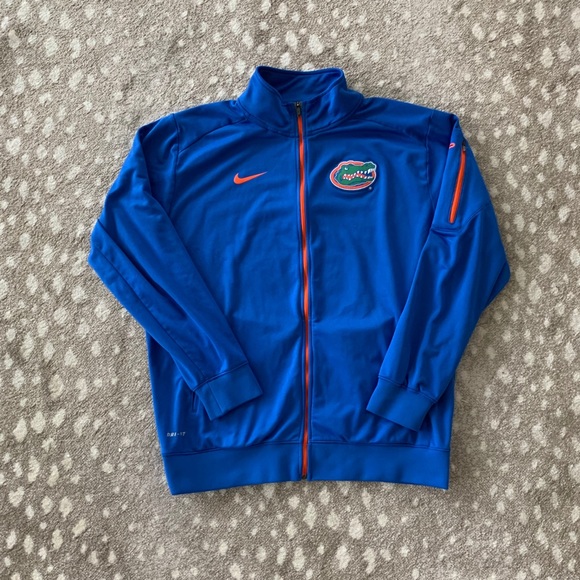 Nike UF University of Florida zip-up jacket